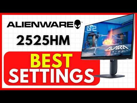 Best Settings For Alienware AW2525HM Monitor (EASY) 2026