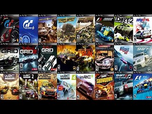 Top 59 Best PS3 Racing (Simulation) Games of All Time || Legendary PlayStation 3 Classics