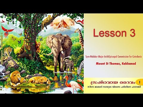 Catechism Class 1 | Lesson 3| Syro-Malabar