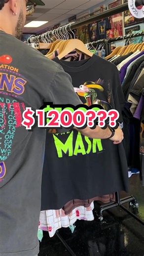 Rare Vintage The Mask Movie Tees Sold for $1200
