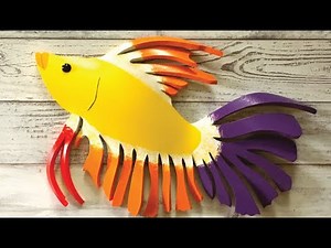 PVC Pipe Fancy Fish Sculpture | Pattern & Tutorial Available