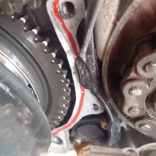 instalación de stator moto trabajo