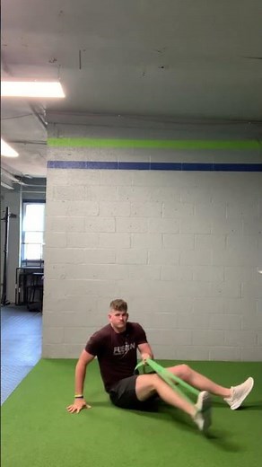 Banded Hamstring Stretch