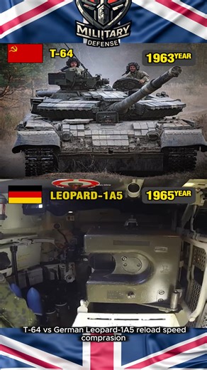 T-64 vs German Leopard-1A5 reload speed comparison#FighterJet #AviationLovers #AirPower #MilitaryAviation #AviationPhotography #JetLife #FlyHigh #AviationDaily #SkyWarriors #Aerospace | military defense
