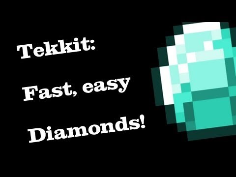 Tekkit Tutorial - Best Diamond Finder! - Divining Rod