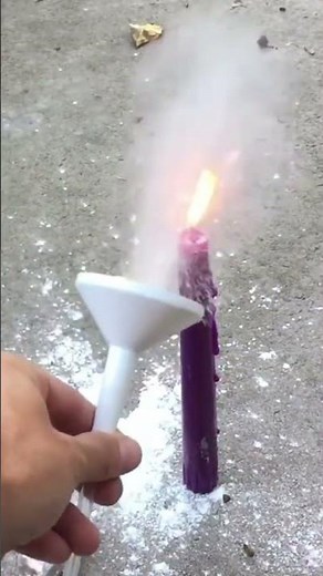 Exploding cloud of flour