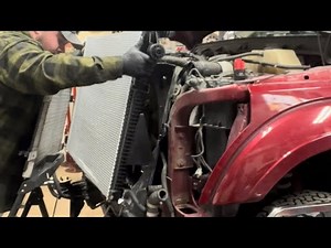 Ford 6.7 powerstroke primary radiator replacement