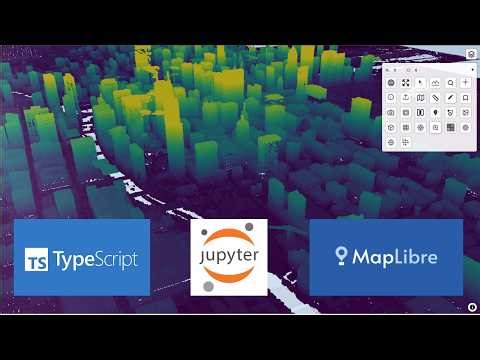 AnyMap-TS: Building Interactive Web Maps with TypeScript and Jupyter Notebook