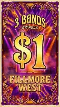 My Dad's $1 Concert Tickets: Humble Pie, Doors, Zeppelin & More!