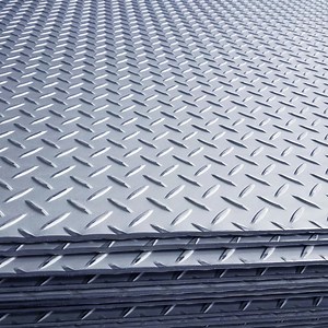 [Hot Item] Ms Checker Plate Checkered Steel Plate 1.5-100mm Mild Steel Chequered Plate Embossed Steel Plate