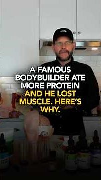 A Famous Bodybuilder Ate More Protein And He Lost Muscle. Here’s Why