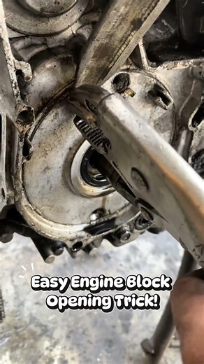 How to Remove a Motorcycle Engine Cover with Basic Tools 🏍️🛠️