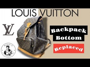 Louis Vuitton Backpack, bottom replacement
