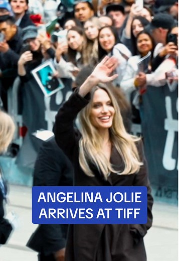 Angelina Jolie's Stunning Entrance at TIFF 2023
