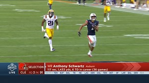 Browns select Anthony Schwartz with No. 91 pick in 2021 draft