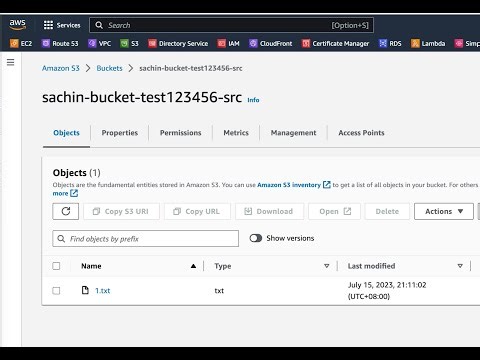 AWS S3 presigned URLs - Demo