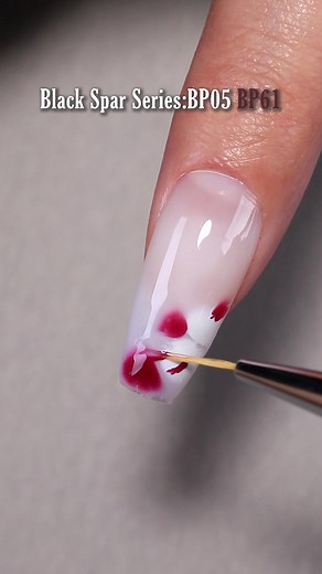 Beautiful Marble Nail Art Tutorial with Glitter - Nail Trends