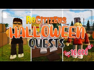 ALL RoCitizens 2022 Halloween Quests! (+10,000 Candy)