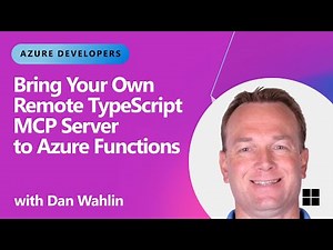 Bring Your Own Remote TypeScript MCP Server to Azure Functions