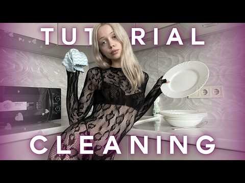 Lina Washes the Dishes — Warm Bubbles & Cozy Kitchen 🫧🍽️