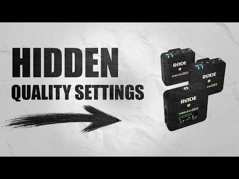 Rode Wireless Go Settings That Cost Me Hours (Don't Make My Mistake)