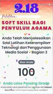 2.18 Keterampilan Teknologi dan Penggunaan Media Sosial - Bagian 2
