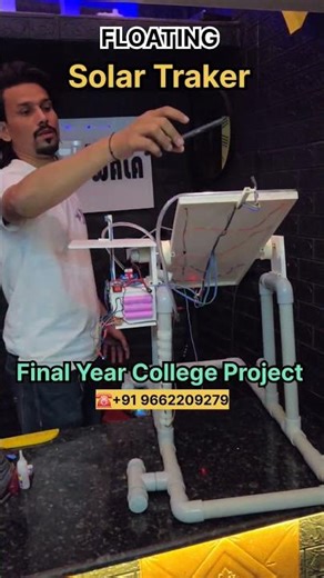 Floating Solar Panel Tracker Is The FUTURE of Energy #robowala