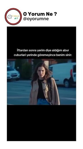 İftardan sonra yerim diye aldığım abur cuburu yerinde bulamayınca