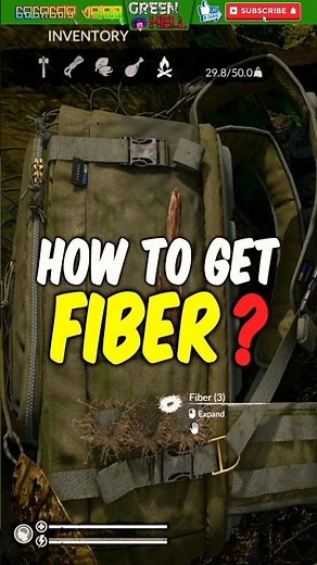 Fiber green hell | How do you make fibers ? #greenhell #youtubeshorts #shorts #reels #viral