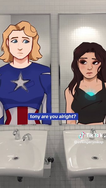 part 6! finally got a change of scenery! will tony and steve keep being baddies? what the heck are thor and loki up to??? created by: @kat ४ @sammy inspired by: @Piss Patrol 🍉 #mcu #marvel #tonystark #steverogers #wlw