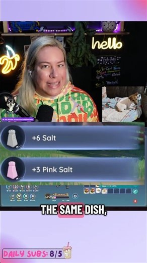 The difference between normal salt and the pink salt in ‪@playPalia‬ #palia #playpalia #paliagame