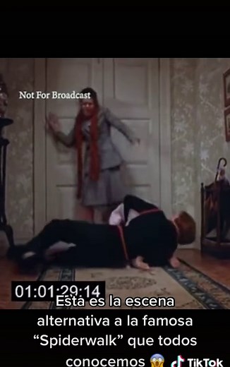 Escena alternativa de Spiderwalk en El Exorcista 1973
