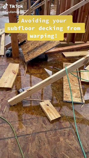 Preventing Subfloor Decking Warping in Pier and Beam Foundation