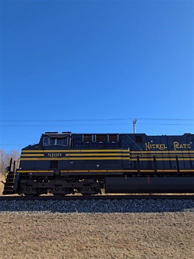 NS 8100 Leading NS 310!! #trainvideo #norfolksouthern #heritageunit | trains video