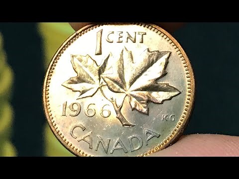 1966 Canada 1 Cent Coin • Values, Information, Mintage, History, and More
