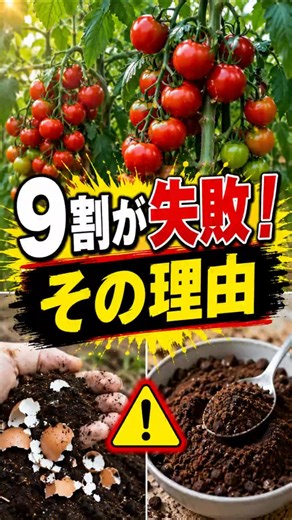 0円肥料でトマト鈴なり！