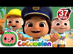 Jobs and Career Song  More Nursery Rhymes & Kids Songs - CoCoMelon - Videos For Kids