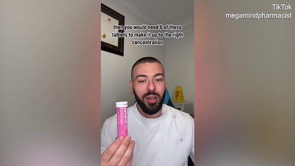 Chemist reveals how to properly consume Hydralyte tablets