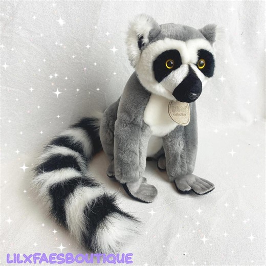 10" Ravensden SUMA Lemur Soft Toy Plushie - Etsy