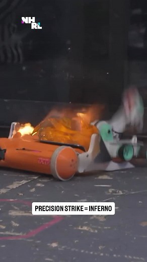 They pierced the tank…and the whole arena lit up! One clean shot from Usawgi turned Clyde into an inferno at the NHRL Round 7 event. | NHRL