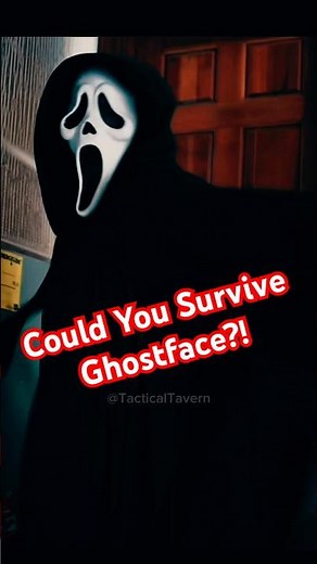 Real Ghostface knife survival Full drop Sat 2/21 on Tactical Tavern 🔪👻 #scream7 #ghostface