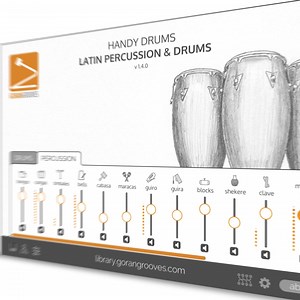Latin Percussion & Drums Sampled Instrument. Easy to use & affordable. | GoranGrooves
