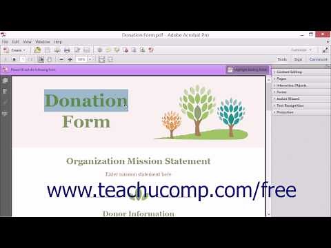 Selecting and Copying Text and Graphics - Adobe Acrobat XI Training Tutorial Course