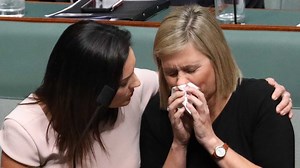 'Mum dropped me off and never came back': Tearful MP Susan Lamb explains missing citizenship documents