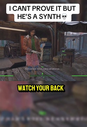 #CapCut is he secretly a synth in fallout 4?!😱 #fallout #fallout4 #falloutnewvegas