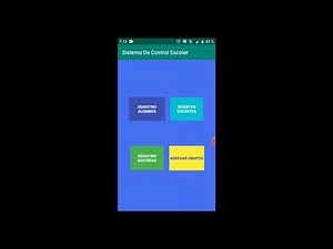 Sistema de Control Escolar en Aplicación Móvil - Android Studio