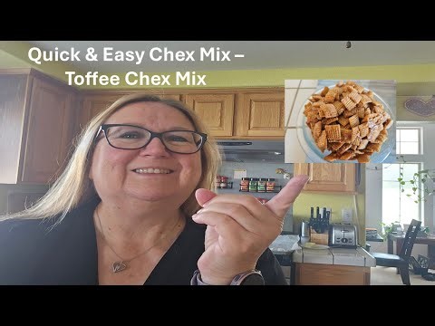 Toffee Chex Mix