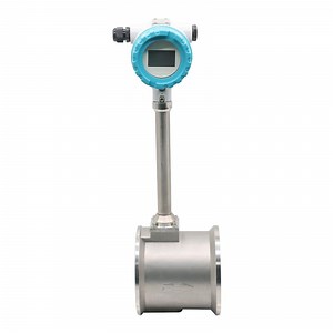 [Hot Item] High Accuracy Digital Flange Clamped Vortex Flowmeter 304, 316L