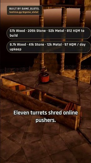 Good Base – INSANE Turret Coverage Trio/Quad Base | Rust Base Design 2026
