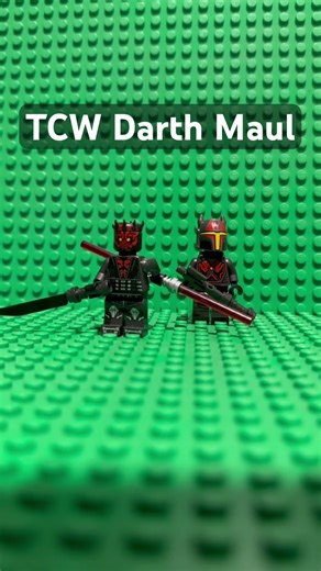 LEGO Darth Maul & Gar Saxon #starwars #clonewars #lego